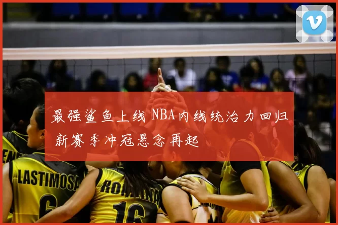 最强鲨鱼上线 NBA内线统治力回归 新赛季冲冠悬念再起